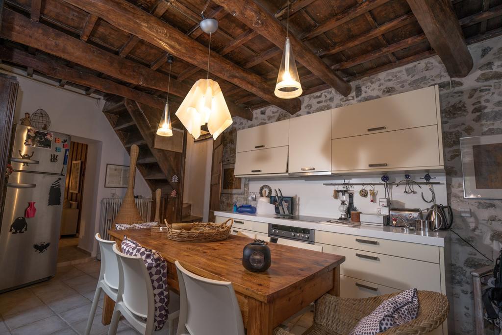 Mk Cottage With Breakfast And Jacuzzi Sarkhos Екстер'єр фото